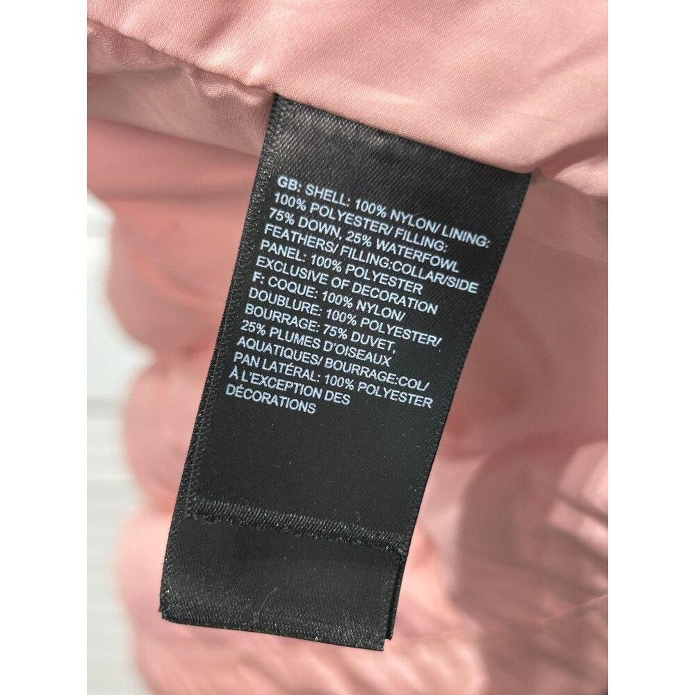 The North Face Women's Pink Aconcagua Down Puffer Vest Size Medium 3150 - Picture 8 of 15
